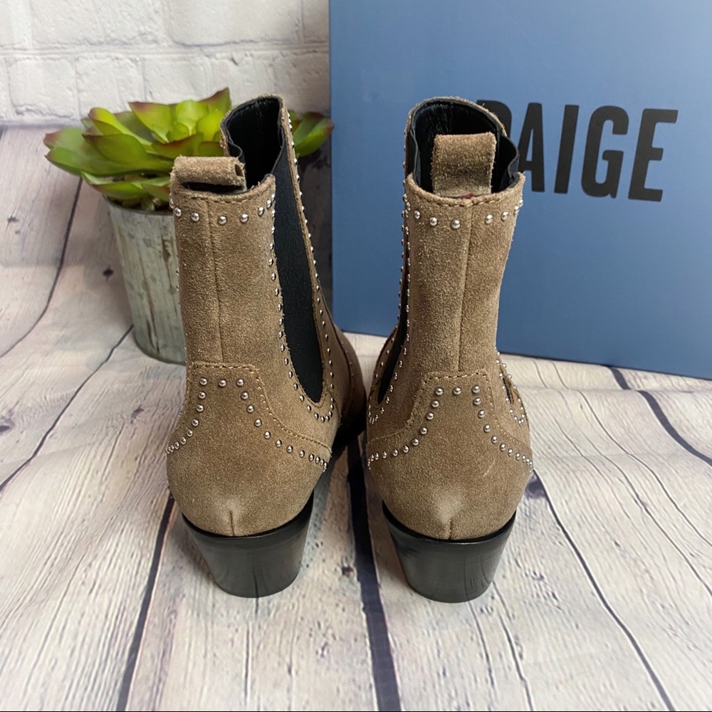 PAIGE Willa Studded Ankle Chelsea Boot - Picture 5 of 8